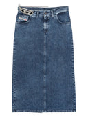 Jupe mi-longue en jean Diesel