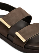 Tod's Leather Slingback Sandals