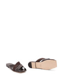 Tod's Sandales plates en cuir
