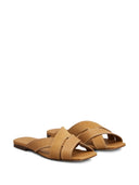 Tod's Leather Flat Sandals