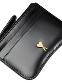 Ami Paris Paris Paris Leather Card Case