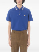 Valentino V Logo Signature Piquet Cotton Polo Shirt