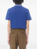 Valentino V Logo Signature Piquet Cotton Polo Shirt