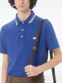 Valentino V Logo Signature Piquet Cotton Polo Shirt