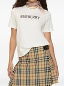 Bawełniana koszulka z logo Burberry
