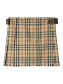 Minigonna in lana Burberry