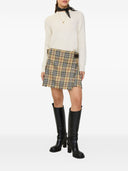 Minigonna in lana Burberry