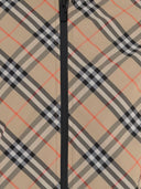 Veste blouson à carreaux Burberry