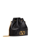 Valentino Garavani V Logo Signature Leather Mini Bag