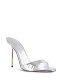Paris Texas Lidia Leather Mules