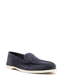 John Lobb Pace Suede Leather Loafers