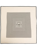 Toteme Pre Monogram Silk Foulard