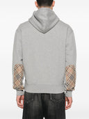 Burberry - Sweat à capuche en coton à motif à carreaux