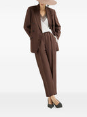 Brunello Cucinelli Pantalon en Lin Mélangé