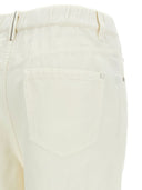 Pantalon Brunello Cucinelli en coton et lin mélangés