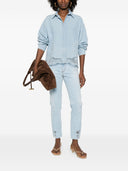 Ermanno Scervino Cotton And Linen Embroidered Shirt