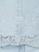 Ermanno Scervino Cotton And Linen Embroidered Shirt
