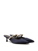 Stella Mc Cartney Mules Elsa con perle e cristalli