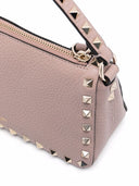Mała skórzana torba na ramię Valentino Garavani Rockstud