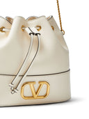 Valentino Garavani V Logo Signature Leather Mini Bag