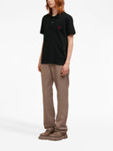 Ami Paris Ami De Coeur Cotton Polo Shirt