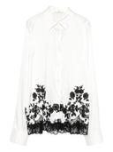Ermanno Scervino Silk Embroidered Shirt