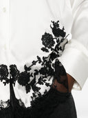 Ermanno Scervino Silk Embroidered Shirt