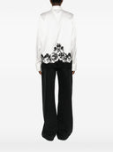 Ermanno Scervino Silk Embroidered Shirt