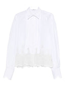 Ermanno Scervino Cotton Embroidered Shirt