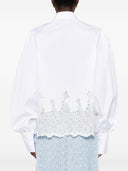 Ermanno Scervino Cotton Embroidered Shirt