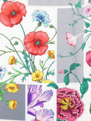 Foulard en soie imprimé Gucci