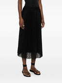 Ermanno Scervino Jupe longue brodée