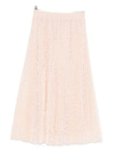Ermanno Scervino Embroidered Long Skirt