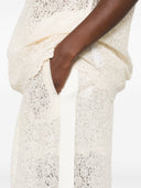 Ermanno Scervino 刺绣阔腿裤