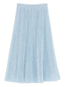Ermanno Scervino Embroidered Long Skirt