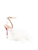 Christian Louboutin Miss Z Plumes Sandals