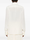 Ermanno Scervino Embroidered Silk Shirt