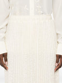 Ermanno Scervino Embroidered Long Skirt