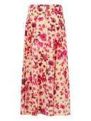 Isabel Marant Sakura Silk Long Skirt