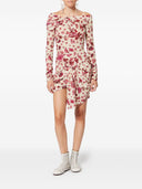 Isabel Marant Ovia Printed Silk Skirt