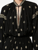 Isabel Marant Robe longue en soie Rodilia