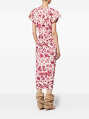 Isabel Marant Robe longue imprimée Terenae