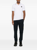 Stone Island ロゴ コットン ポロシャツ