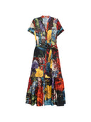 Alice + Olivia Printed Midi Dress