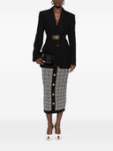 Jupe longue en tweed Balmain