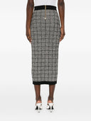 Jupe longue en tweed Balmain
