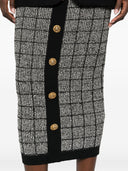 Jupe longue en tweed Balmain