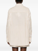 Iro Azaloa Striped Cotton Blouse
