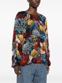 Alice + Olivia Printed Blouse