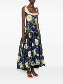 Alice + Olivia Bustier Midi Dress